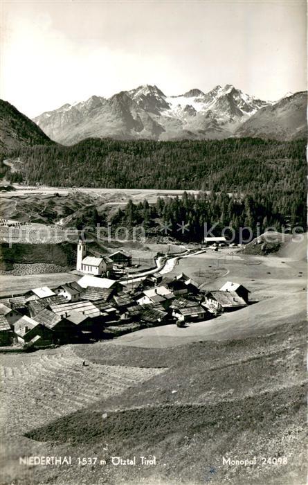 Niederthai oetztal Tirol Panorama