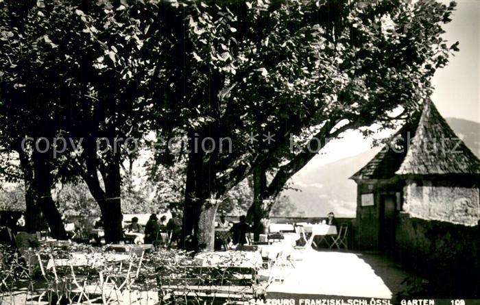 Salzburg  oesterreich Franzisklschloessl Garten