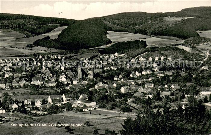 Olsberg Sauerland Fliegeraufnahme