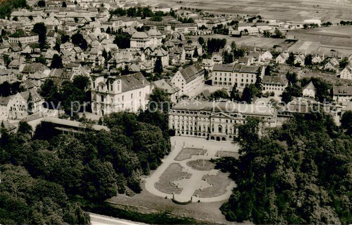Donaueschingen Schlosspartie Fliegeraufnahme