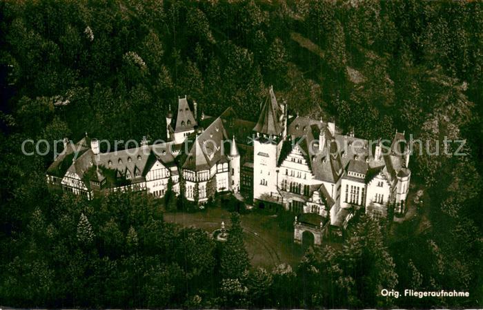 Kronberg Taunus Schlosshotel Kronberg Fliegeraufnahme