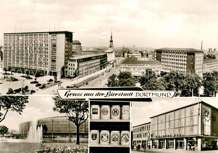 DORTMUND  CITY Stadtansicht Westfalenhalle Hauptbahnhof