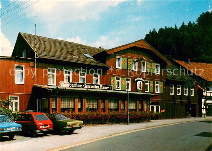 Wildemann Harz Goslar Niedersachsen Gasthaus Zum wilden Mann
