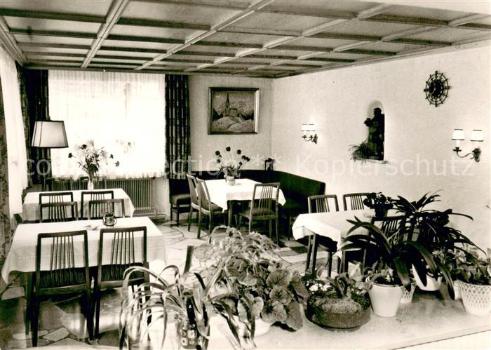 Riezlern Kleinwalsertal Vorarlberg Gaestehaus Moosbrugger Gaststube