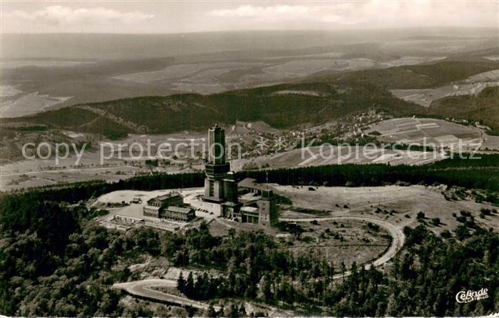 Grosser Feldberg Taunus Fernmelde Fernseh und UKW Sender mit Ober und Niederreif