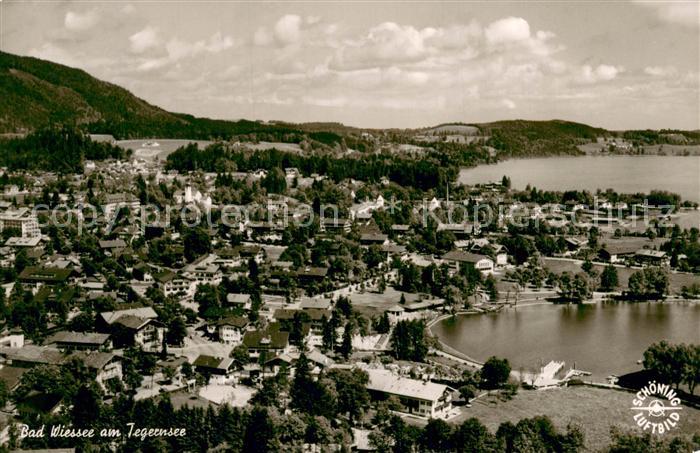 Bad Wiessee Tegernsee Fliegeraufnahme
