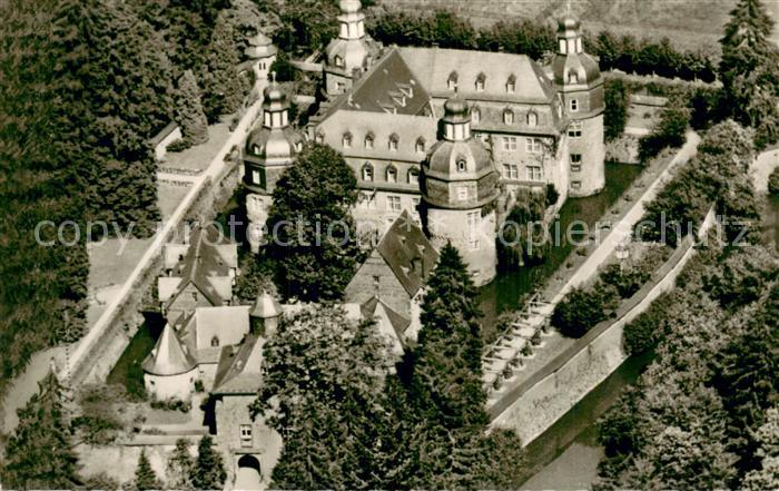 Crottorf Schloss Crottorf Fliegeraufnahme