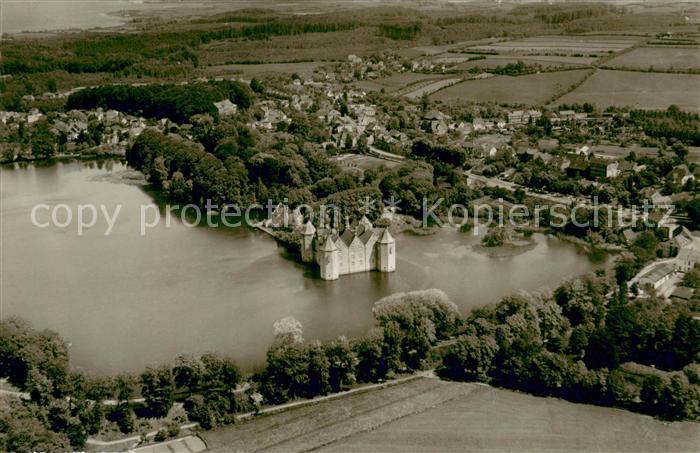 Gluecksburg Ostseebad Schloss Gluecksburg Fliegeraufnahme