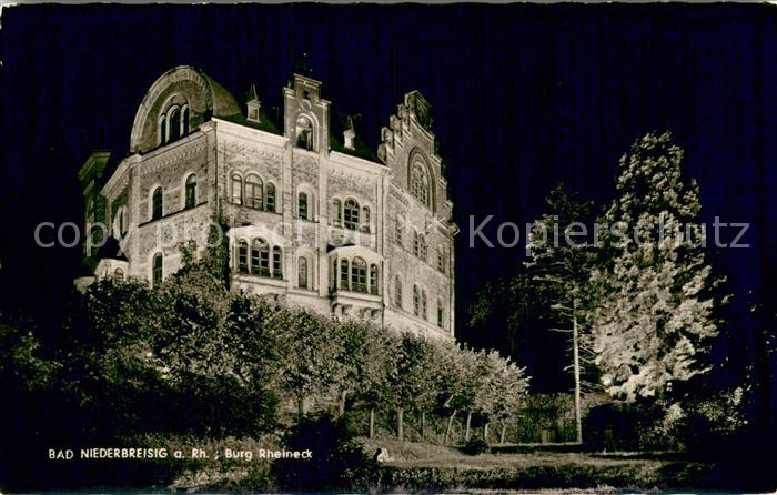 Bad Niederbreisig Bergrestaurant Cafe Burg Rheineck