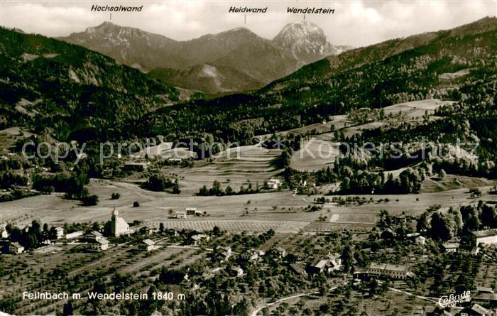 Feilnbach Fliegeraufnahme mit Wendelstein