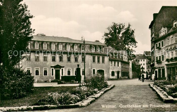 Weimar  Thueringen Goethehaus am Frauenplan