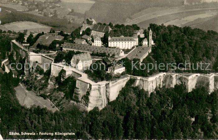 Koenigstein Saechsische Schweiz Festung