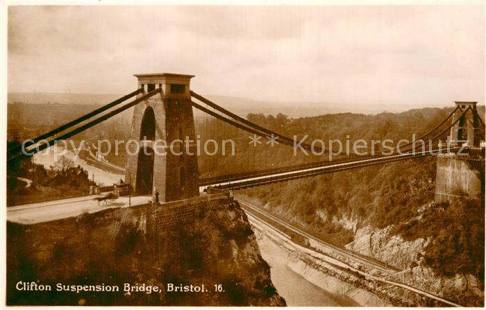 Bristol UK Clifton Suspension Bridge