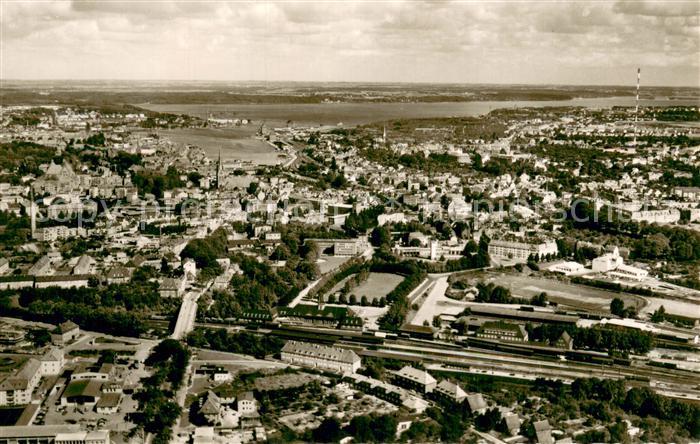 Flensburg DE Stadtpanorama