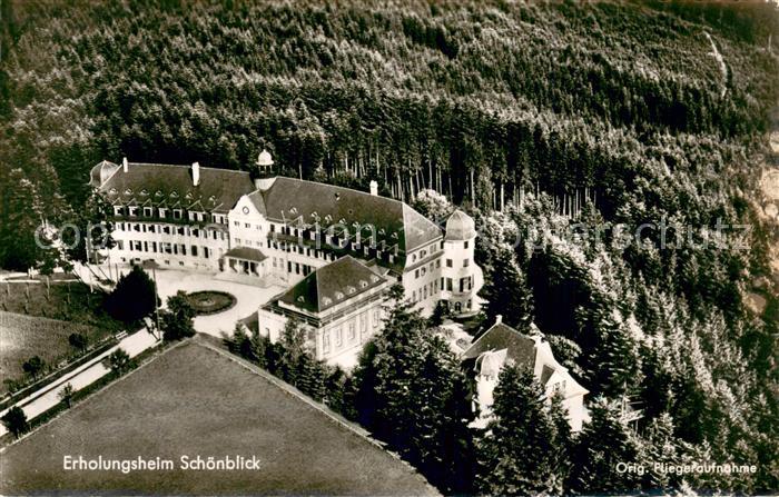 Schwaebisch Gmuend Erholungsheim Schoenblick Original Fliegeraufnahme