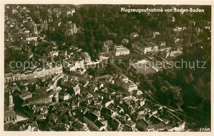 BADEN-BADEN BW Fliegeraufnahme