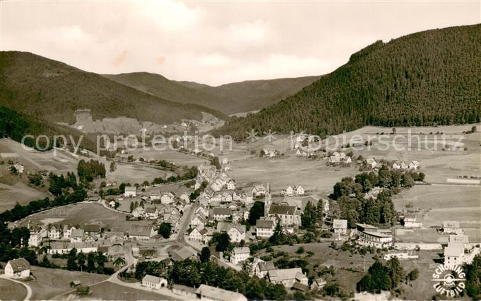 Mitteltal Schwarzwald Panorama Murgtal