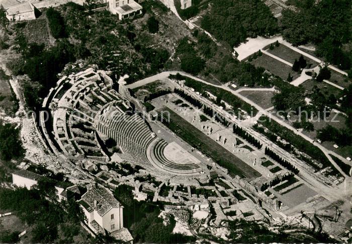 Lyon France Vue aerienne sur le Theatre Antique