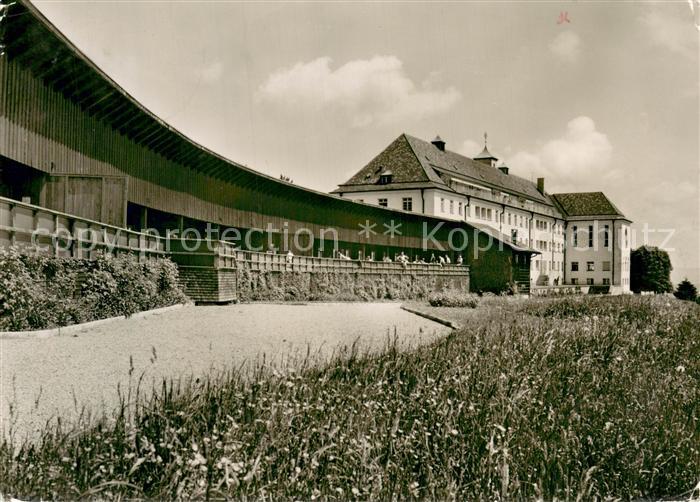 Ried Lindenberg Allgaeu Sanatorium Klinik fuer innere Krankheiten Liegehalle