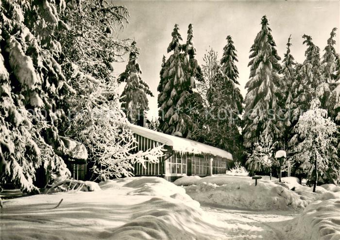 Frauenwald Thueringen HO Gaststaette Lenkgrund