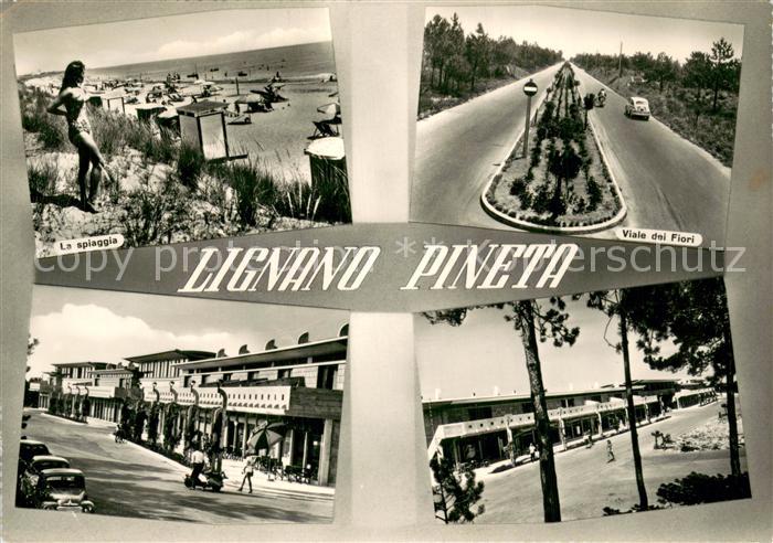 Lignano Pineta IT La spiaggia Viale de Fiori Details
