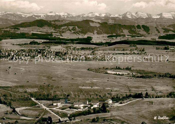Neutrauchburg Kuranstalt Alpenblick Fliegeraufnahme