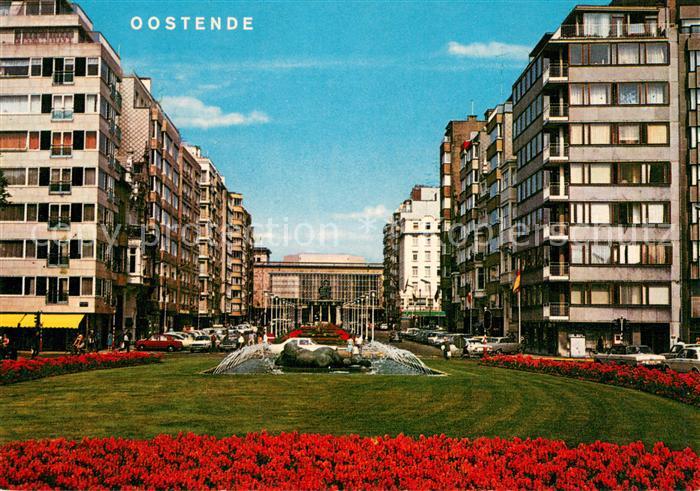 Oostende Ostende Avenue Leopold ler