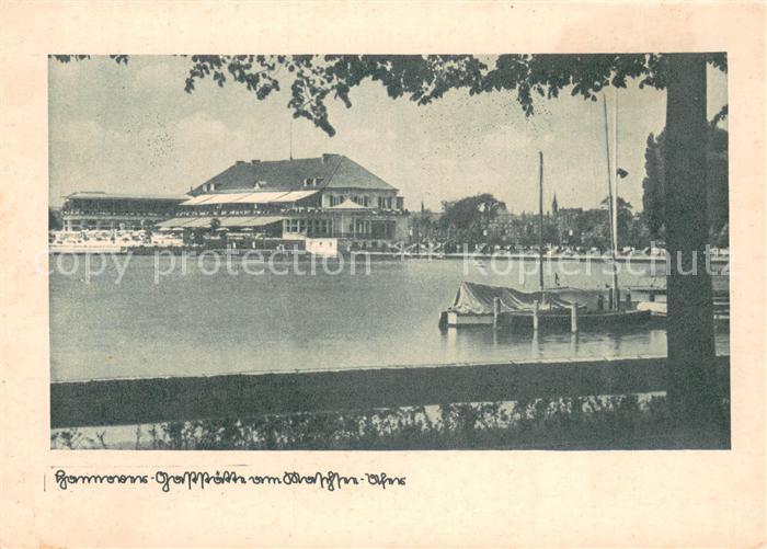 HANNOVER CITY Gaststaette am Maschsee Ufer