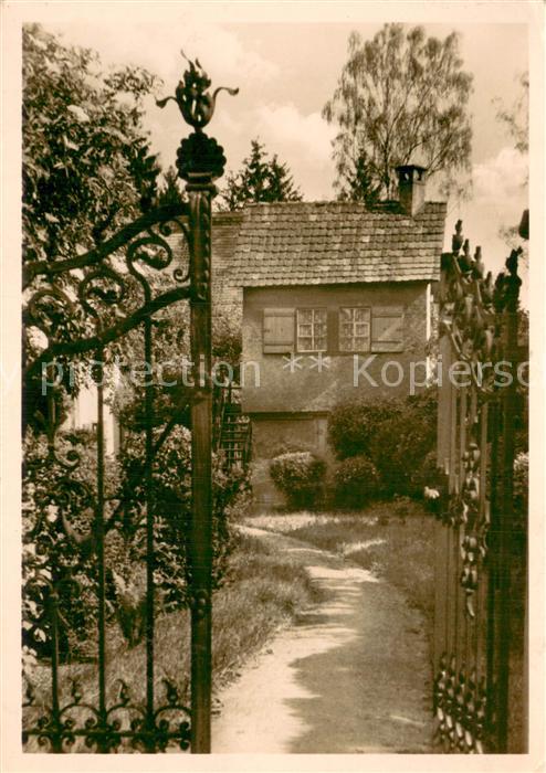 Biberach Riss C. M. Wielands Gartenhaus