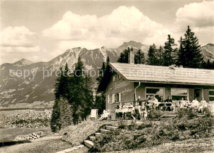 Schrattenwang Gaststaette Berghaus am Soeller Allgaeuer Alpen