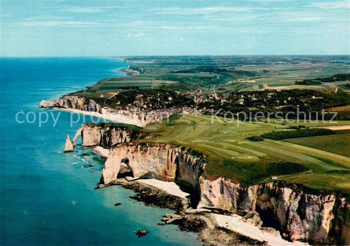 Etretat 76 Falaises vue aérienne