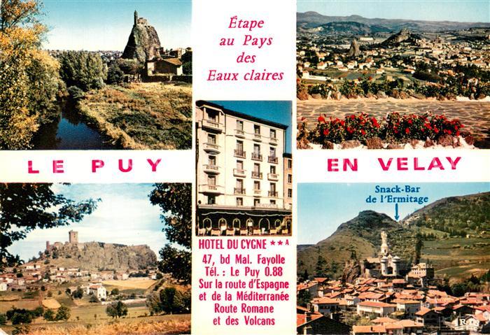 Le Puy-en-Velay Hôtel du Cygne vues d ensemble de la ville Paysage