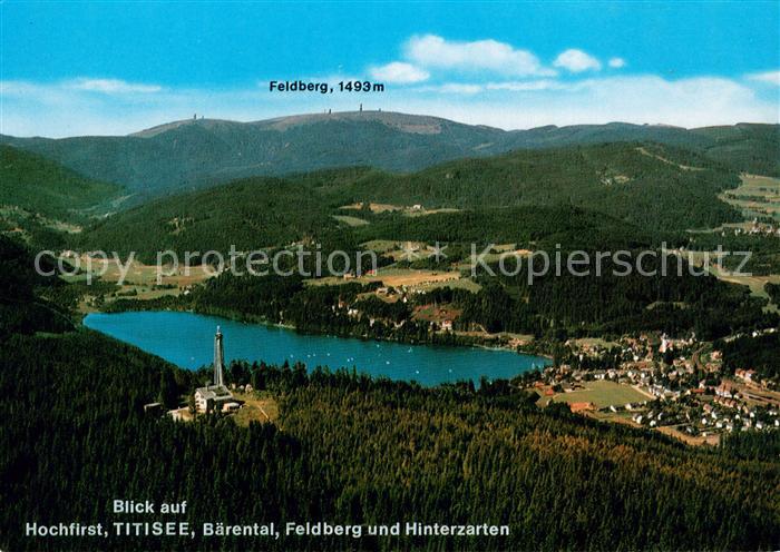 Hochfirst Berg Feldberg Titisee Baerental Feldberg Hinterzarten