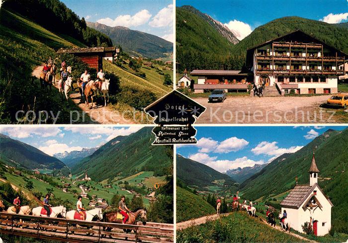 St Jakob Ahrntal Hotel Kapellenhof Pferde-Ausflug