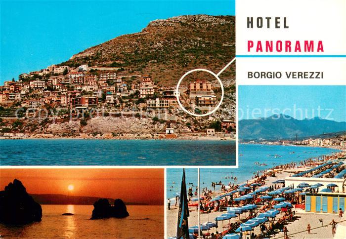 Borgio Verezzi Hotel Panorama Strand Kueste