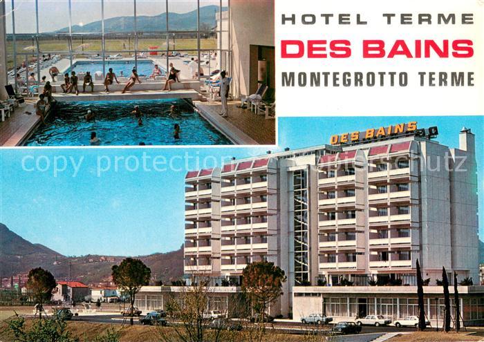 Montegrotto Terme IT Hotel Terme Des Bains Pool Hallenbad