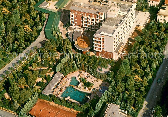 Abano Terme Fliegeraufnahme Hotel Terme Bristol Buja