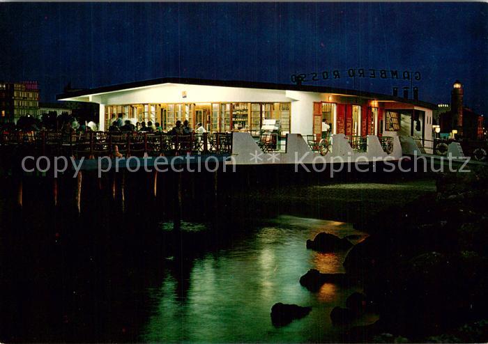 Cesenatico Ristorante Gambero Rosso bei Nacht