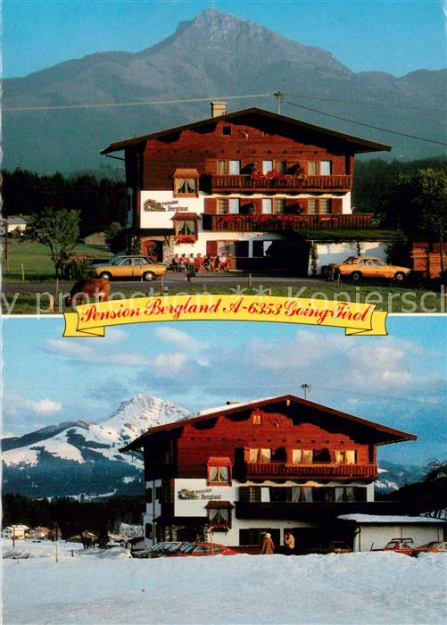 Going Wilden Kaiser Tirol Pension Bergland Sommer-Winter