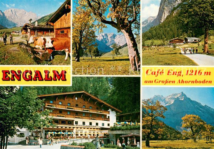 Eng Alm 1272m Tirol Cafe Eng a. grossen Ahornboden engalm