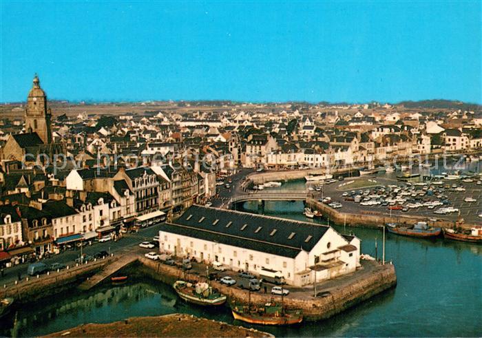Le Croisic 44 Fliegeraufnahme Port et la Criee