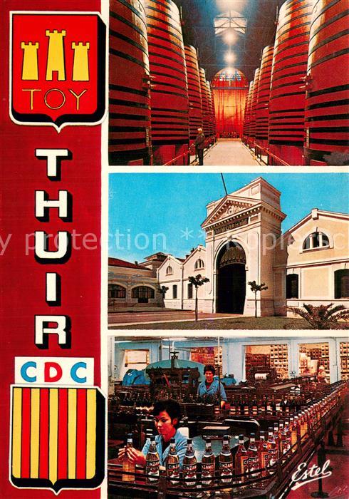 Thuir 66 Etablissements C.D.C. Byrrh.