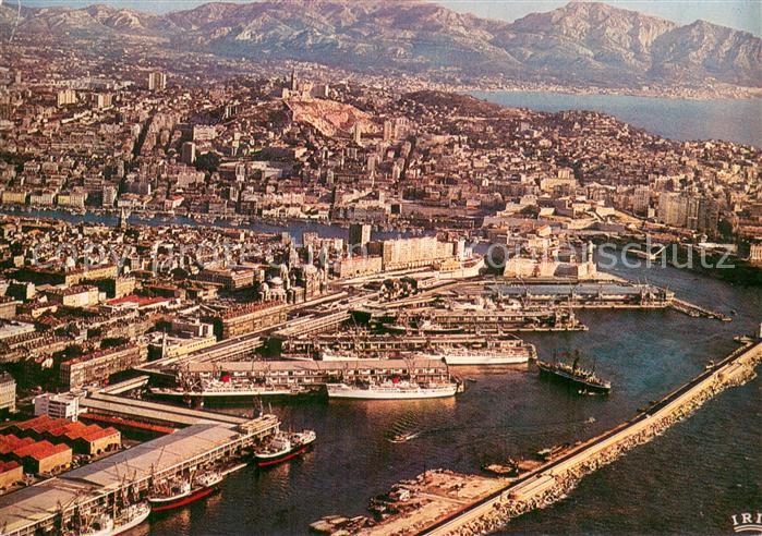 Marseille 13 Fliegeraufnahme Notre-Dame-de-la-Garde et la Corniche