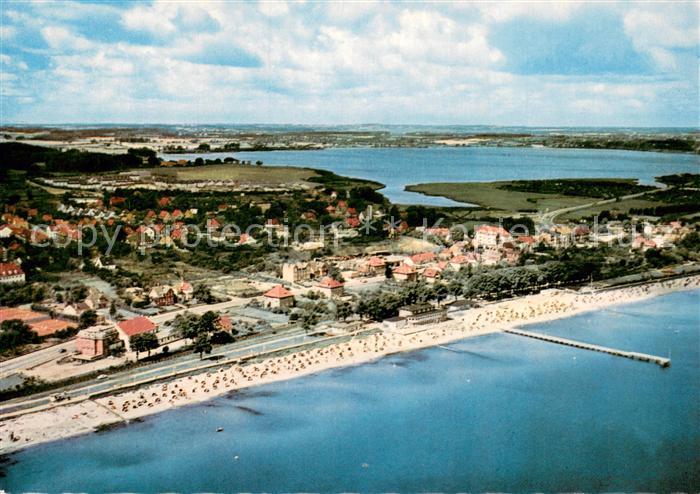 Eckernfoerde Ostseebad Fliegeraufnahme