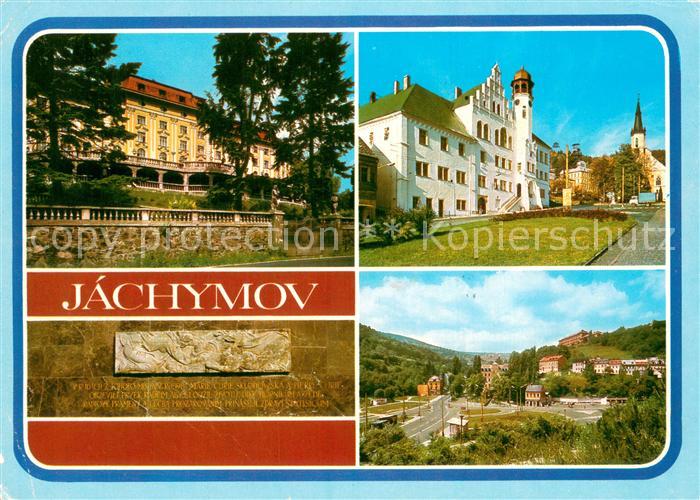 Jachymov Sankt Joachimsthal Teilansichten