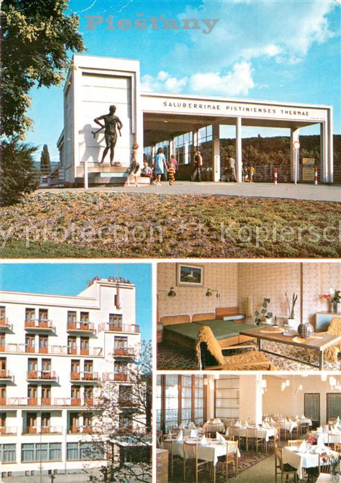 Piestany Kolonadovy most - liecebny dom Jalta