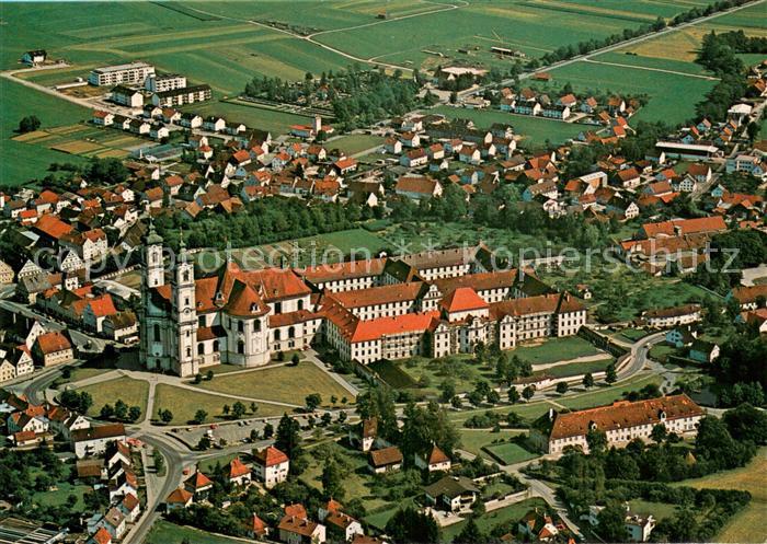 Ottobeuren Fliegeraufnahme Teilansicht m. Basilika