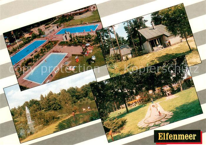 Herkenbosch Libema Vrijetijdspark Elfenmeer Camping-Bungalows-Rest.- Minigolf-Ke