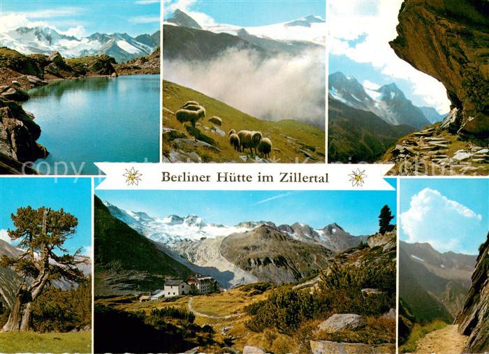 Zillertal Tirol Berliner Hütte - Schwarzsee geg. Gr. Mö