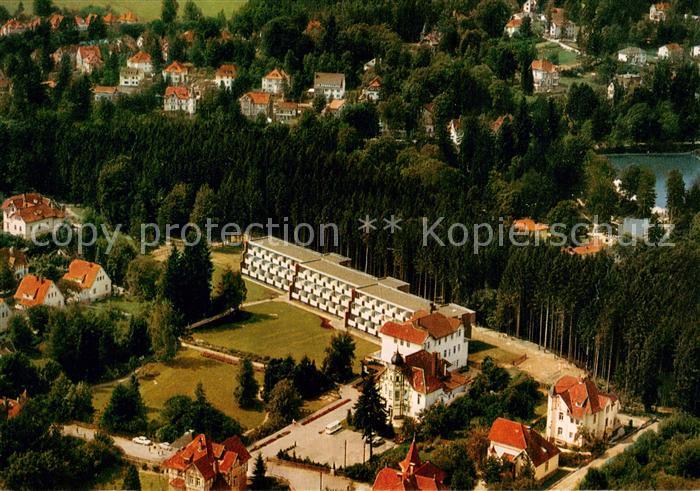 Bad Sachsa Harz Fliegeraufnahme Haus Pfaffenberg Kurheim